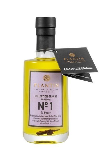Huile d’olive AOP truffe noire arôme naturel Nyons Plantin