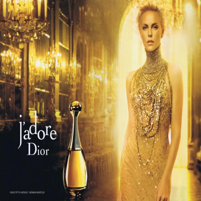 charlize theron et dior