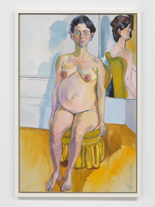 Alice Neel : Margaret Evans Pregnant, 1978