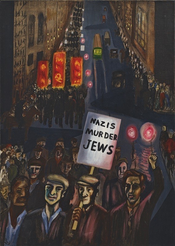 Alice Neel: Nazis Murder Jews, 1936