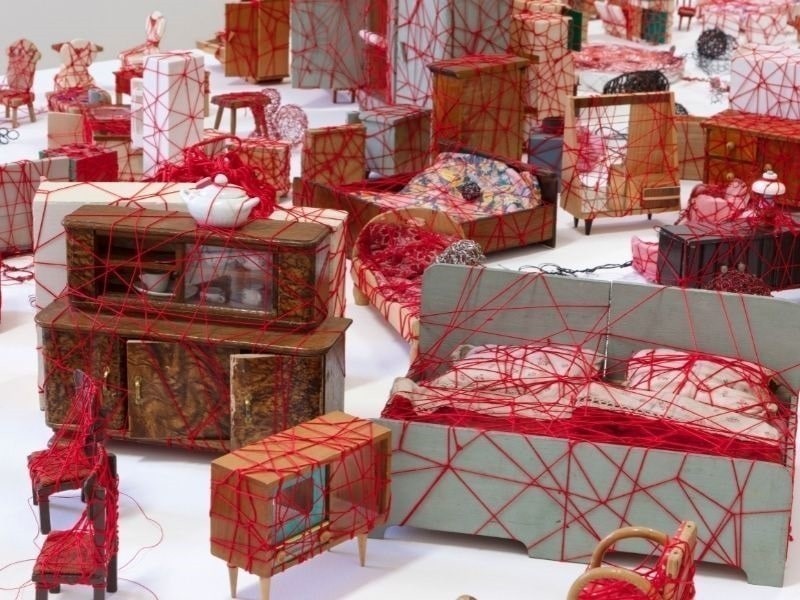 Carte blanche Chiharu Shiota - Musée Guimet