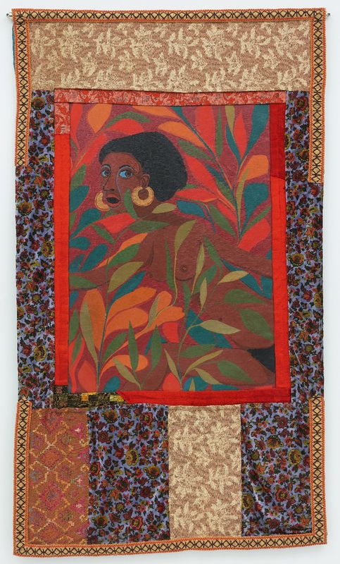 FAITH RINGGOLD, SLAVE RAPE #2: RUN YOU MIGHT GET AWAY, 1972