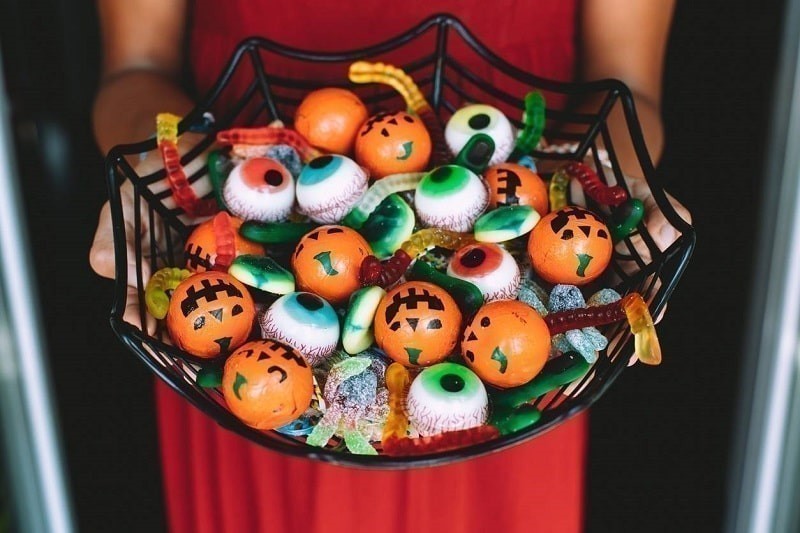 bonbons spécial Halloween