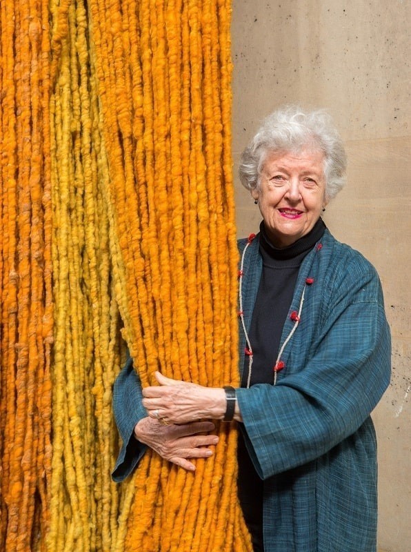 Sheila Hicks, 2019. © Santiago, Museo Chileno de Arte Precolombiano