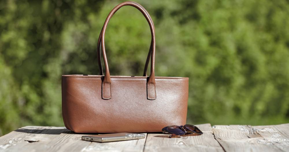 sac en cuir pleine fleur femme)