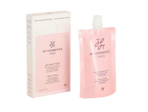 Produit hydratant et nettoyant 2 en 1 JFT Cosmetics