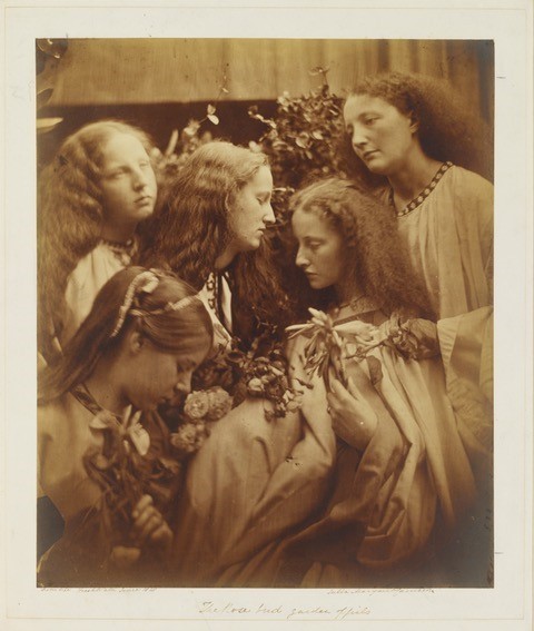 Photo de Julia Margaret Cameron The Rosebud Garden of Girls