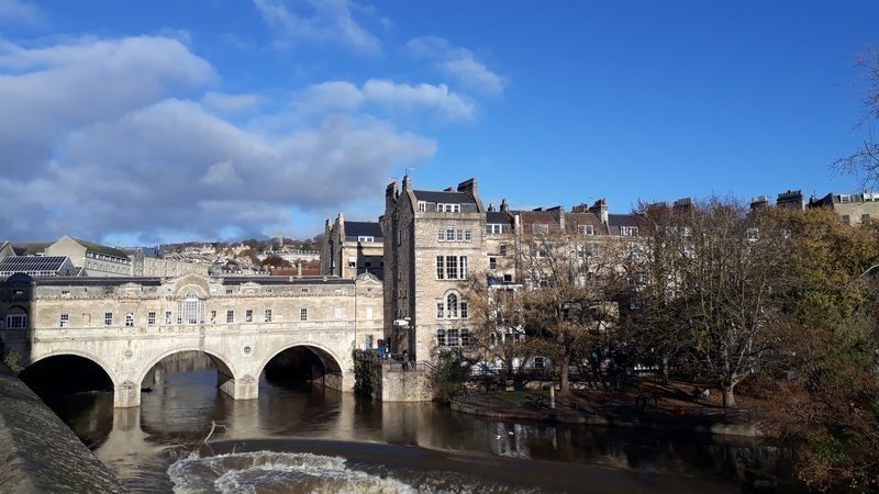 Le Pulteney Bridge à Bath