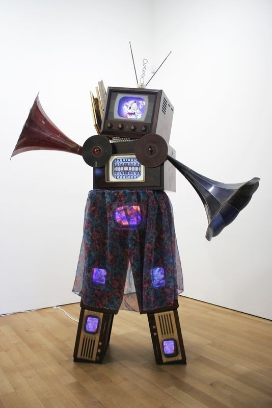 Nam June PAIK Gertrude Stein  1990