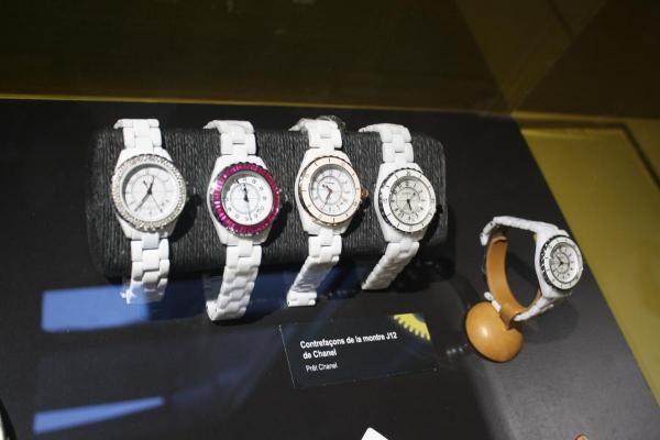 Les montres de luxe Chanel victimes de la contrefaçon