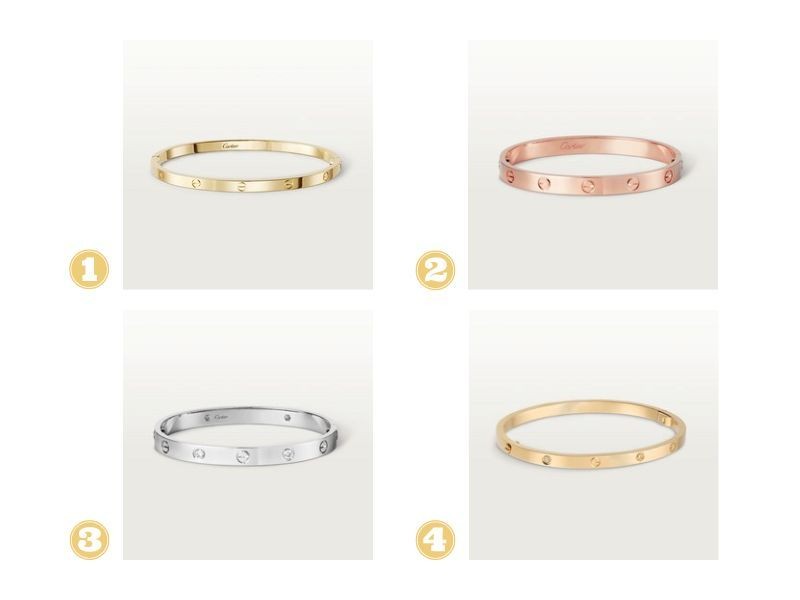 Sélection bracelets Love de Cartier pour investir