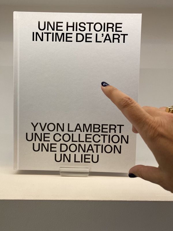 Livre Une histoire Intime de l'Art - Yvon Lambert
