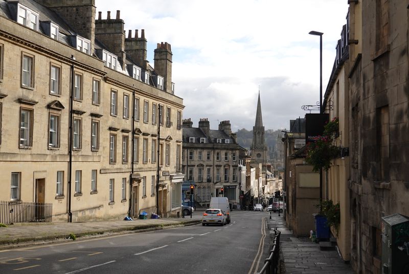 Une rue de Bath